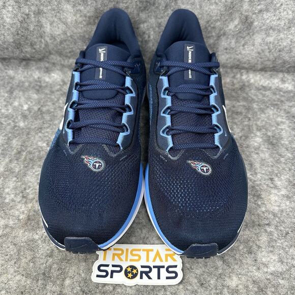 Tennessee Titans Nike Zoom Pegasus 41 Running Shoes Mens Size 13 FZ5099-400 NFL - Picture 2 of 8